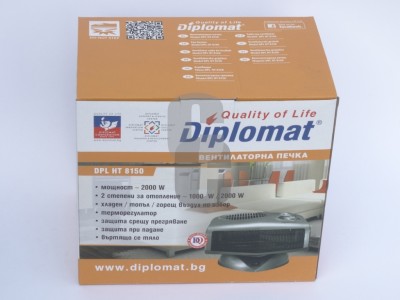 Печка вентилаторна DPL HT 8150                                                                                                                                                                                                                                                                              